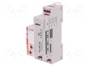 Timer; 1s÷10days; DPDT; 24VDC/8A,250VAC/8A; 12÷240VAC; 12÷240VDC