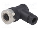 Plug; M12; PIN: 5; female; A code-DeviceNet / CANopen; for cable