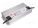 Power supply: switched-mode; LED; 480W; 137÷274VDC; 875÷1750mA