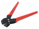 Pliers; notching; 250mm