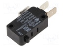 Microswitch SNAP ACTION; without lever; SPDT; 16A/250VAC; Pos: 2