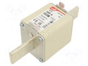 Fuse: fuse; aR; 550A; 690VAC; 550VDC; silver; NH2