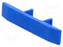 Protection; Application: ZUG-4; blue; Width: 6.4mm; polyamide