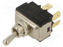 Switch: toggle; Pos: 2; DPST-NO; OFF-ON; 15A/277VAC; 0÷85°C; UL94V-0