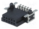 Connector: PCB to PCB; female; PIN: 10; 1.27mm; Series: har-flex