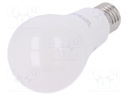 LED lamp; cool white; E27; 230VAC; 1521lm; 14.5W; 6500K; CRImin: 80