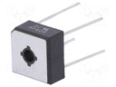 Single-phase bridge rectifier; Urmax: 600V; If: 6A; Ifsm: 175A