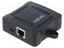 Splitter PoE; PoE (PoE); black; RJ45 socket x2,DC socket x2
