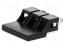 Screw bridge; Application: ZUG-2,5; ways: 3; black