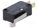 Microswitch SNAP ACTION; with lever with roller simulation