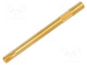 Test probe socket; Application: series 70; Connection: soldered