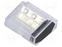 Quick splice; 24A; 450V; spring clamp; L: 19.1mm; 0.5÷2.5mm2