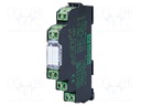 Converter: analog signals; DIN; 0÷10VDC,0÷20mA,0÷5VDC,4÷20mA
