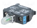 Illuminating unit; 22mm; Harmony XB4; -25÷70°C; Illumin: LED