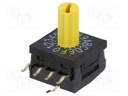 Encoding switch; HEX/BCD; Pos: 16; soldered; DC load @R: 0.1A/5VDC