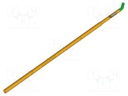 Test probe socket; Contact plating: gold-plated; KS-040; 33mm