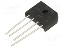 Bridge rectifier: single-phase; Urmax: 800V; If: 6A; Ifsm: 150A