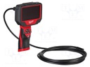 Inspection camera; Display: LCD 4,3"; Cam.res: 480x272; Len: 3m