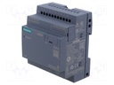 Programmable relay; 10A; IN: 8; Analog in: 4; Analog.out: 0; OUT: 4