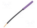 Probe tip; 32A; 1kV; violet; Tip diameter: 1.8mm; Socket size: 4mm