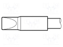 Tip; chisel; 4.8x1.5mm; longlife