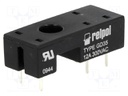 Socket; PIN: 5; 12A; 300VAC; Mounting: PCB; Leads: for PCB; -40÷70°C