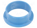 Bearing: sleeve bearing; with flange; Øout: 39mm; Øint: 35mm; blue