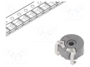 Potentiometer: mounting; single turn,horizontal; 100kΩ; 100mW