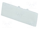 Protection; Application: ZG-G10; white; Width: 7.8mm; polyamide